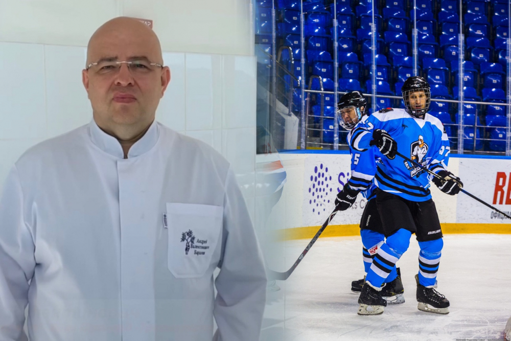 Кубок Гиппократа: врач из Новороссийска стал одним из основателей хоккейного турнира