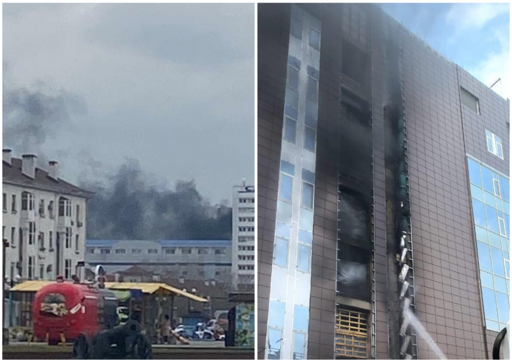 В центре пахнет гарью: что произошло рядом с набережной Новороссийска