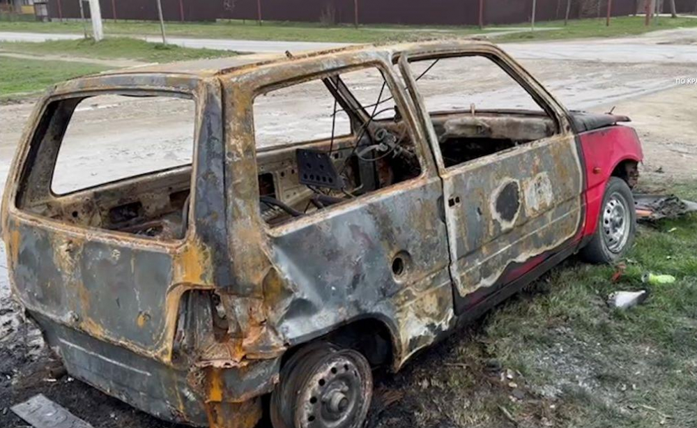 В Новороссийске два друга развлекались, поджигая чужие авто