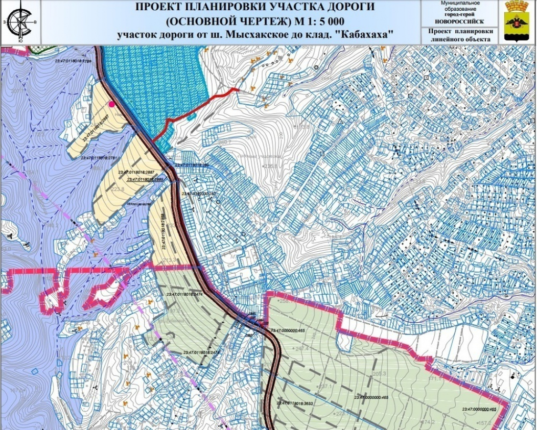 Кадастровая карта новороссийск борисовка