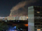 Дым в ночном небе: в Новороссийске произошел пожар 