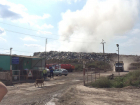 Под Новороссийском горит мусорный полигон, отравляя запахом жителей Крымска и Абинска