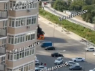Официальной причины возгорания микроавтобуса в Новороссийске огнеборцы не озвучили