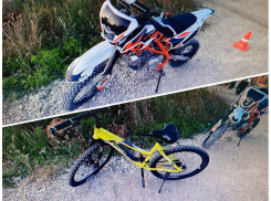 Велосипедист и мотоциклист не «поделили» дорогу под Новороссийском: пострадал подросток