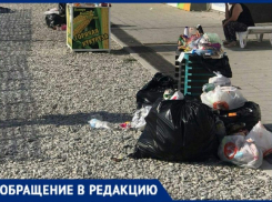 За переполненные мусорки на пляже винить и благодарить новороссийсцы могут одного человека