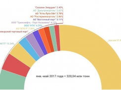 Новороссийск возглавил рейтинг грузовых терминалов России 