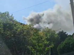 В Новороссийске что-то сильно горит