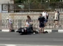 В Новороссийске мотоциклист сбил пешехода