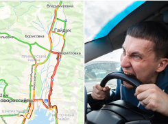 Жуткие пробки: дороги Новороссийска превратились в ад для водителей  