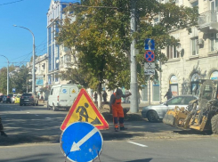Осторожно, возможны пробки в центре: улицу Советов в Новороссийске ремонтируют