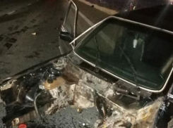 BMW «порвало на части» в жуткой аварии под Новороссийском