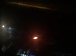 Частная яхта сгорела ночью в Новороссийске