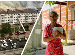 Главное - выжить: уникальные кадры с пожара в Новороссийске 