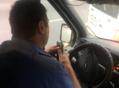 Маршрутчик устроил американские горки на улицах Новороссийска