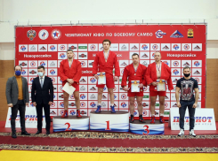 Новороссиец Михаил Гильманов стал серебряным призером чемпионата ЮФО по боевому самбо