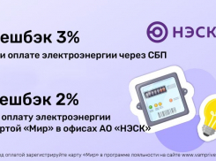 Более 17 миллионов рублей кешбэка получили клиенты АО «НЭСК»