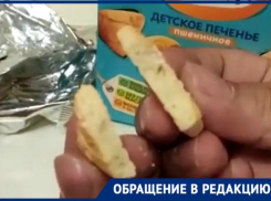 Новороссиец едва не накормил ребенка печеньем с насекомыми