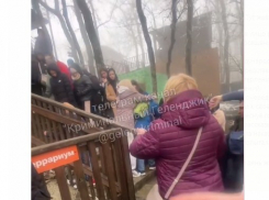 Дама плеснула кофе в лицо ребенку в очереди в «Сафари-парк» Геленджика 