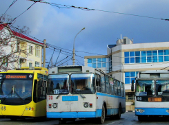 В троллейбусы и автобусы Новороссийска - только по карточкам