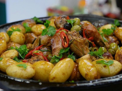 Готовим на мангале: Курица по-охотничьи