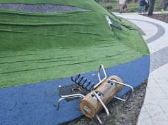 Весеннее обострение: парк Фрунзе пострадал от вандалов в Новороссийске