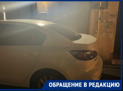 Новороссийская “автоледи” заблокировала вход в подъезд 