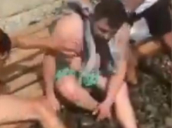 Пьяному море по колено: в Широкой балке спасли пловца во время шторма