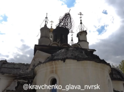 Купол храма в Новороссийске демонтируют после атаки