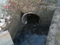 «Отличная» работа: новороссийская бригада раскидала мусор из ливневки вдоль дороги 