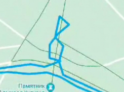 Местная жительница поздравила женщин с помощью велосипеда и щепотки креатива