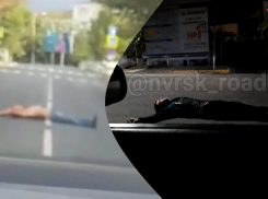 На дорогах Новороссийска замечены лежачие «гражданские»