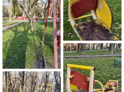 Угроза для малышей встретила новороссийскую мамочку в Октябрьском парке вместо комфортной среды