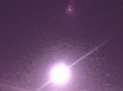 Жителей Кубани потряс яркий метеор