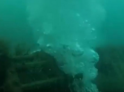 Странный фонтан в море под Кабардинкой оказался совсем не тем, о чем все подумали