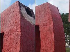 Коммунальщики Новороссийска вспомнили про дыру в слове «Победа»