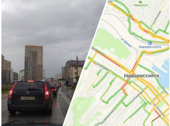 Новороссийцам лучше не ехать через центральные улицы: карта пробок