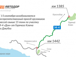 Большегрузам «дали добро»: на трассе М-4 «Дон» сняли ограничение на проезд «тяжелых» грузовиков
