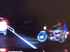 Видео смертельного ДТП мотоцикла и КамАЗа под Новороссийском попало в сеть