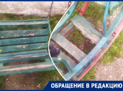 Неисправные качели: жители Кирилловки переживают за детей 
