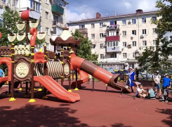 В Новороссийске благоустроили ещё один двор