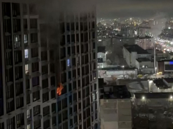 Ночью в Новороссийске горела квартира