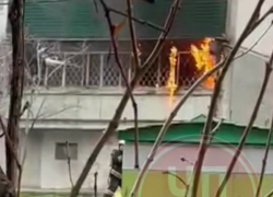 Пожар в Новороссийске потушили   