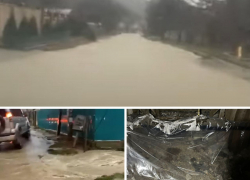 Дождь превратил Новороссийск в Венецию: пострадали различные районы