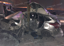 "Форд" всмятку: ночная авария унесла жизнь новороссийца