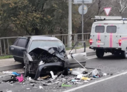 "Лоб в лоб" столкнулись автомобили под Новороссийском
