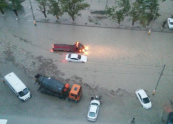 Новороссийцы не спали ночью из-за стихии