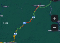 М-4 «Дон» встала в пробках: три ДТП осложнили движение на Кубани