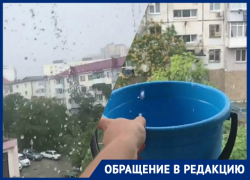 Господи, спасибо: новороссиец снял на видео, как собирает дождевую воду