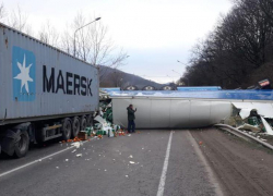ДТП с апельсинами: такой мега-пробки Новороссийск еще не видел