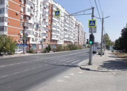 На улице Видова в Новороссийске появились новые светофоры 